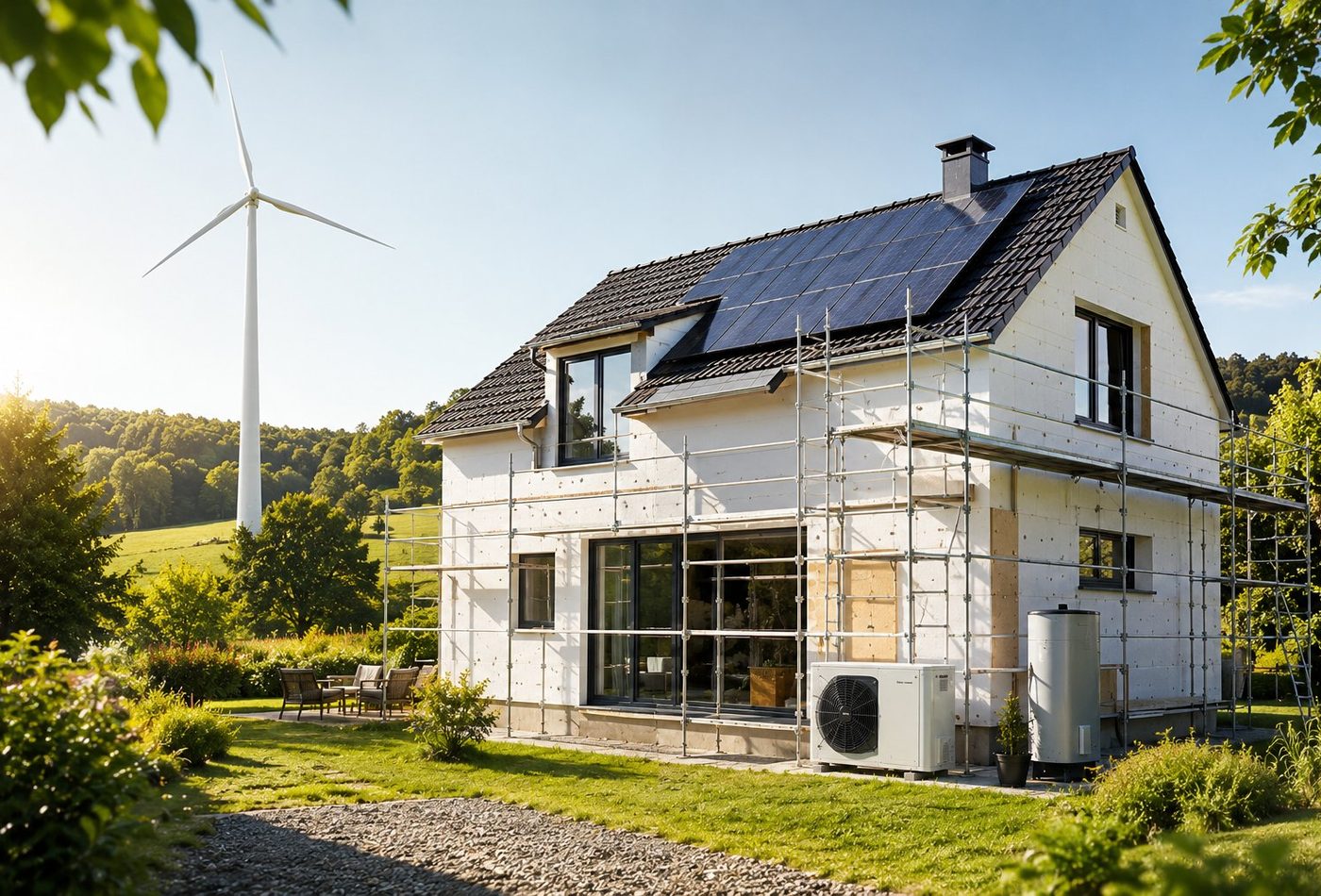 Maison rénovée de façon globale dans le cadre du Coup de pouce rénovation d'ampleur