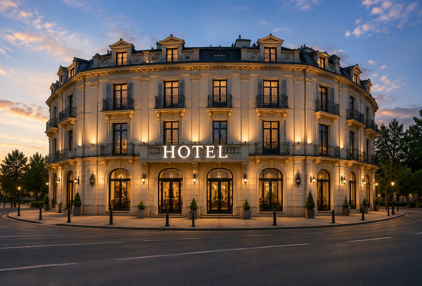 Hôtel en bord de lac en rénovation énergétique